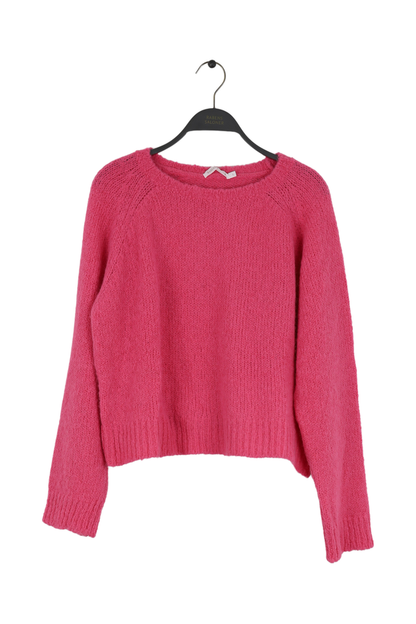 PreLoved Jasmin - Wild brush sweater - L I PINK PINK L  1 - Rabens Saloner - DK