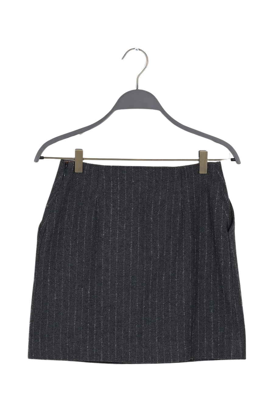 PreLoved Nami - Curly stripe short skirt - XS