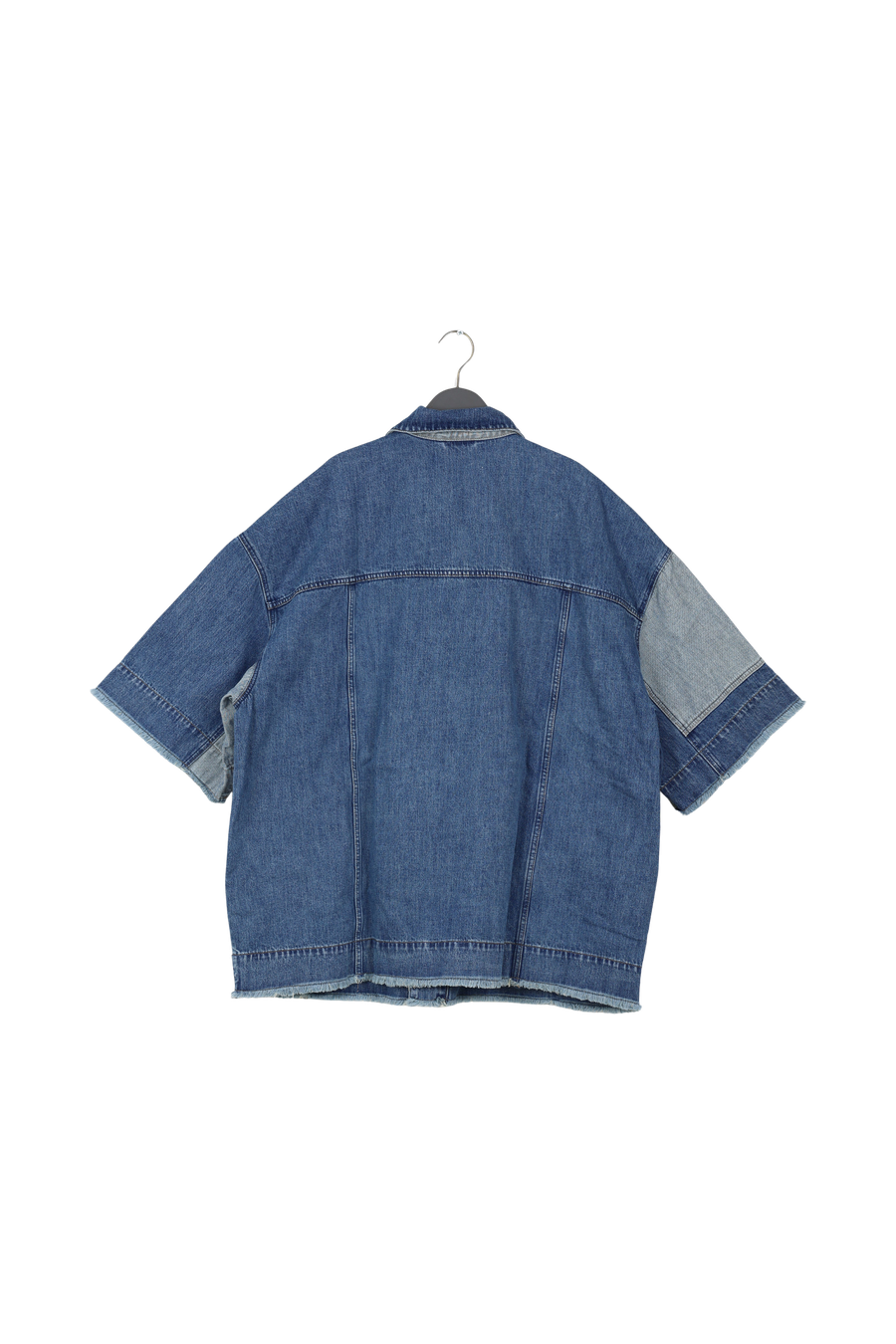 PreLoved Oya - Denim kimono jacket I Washed indigo - XS/S