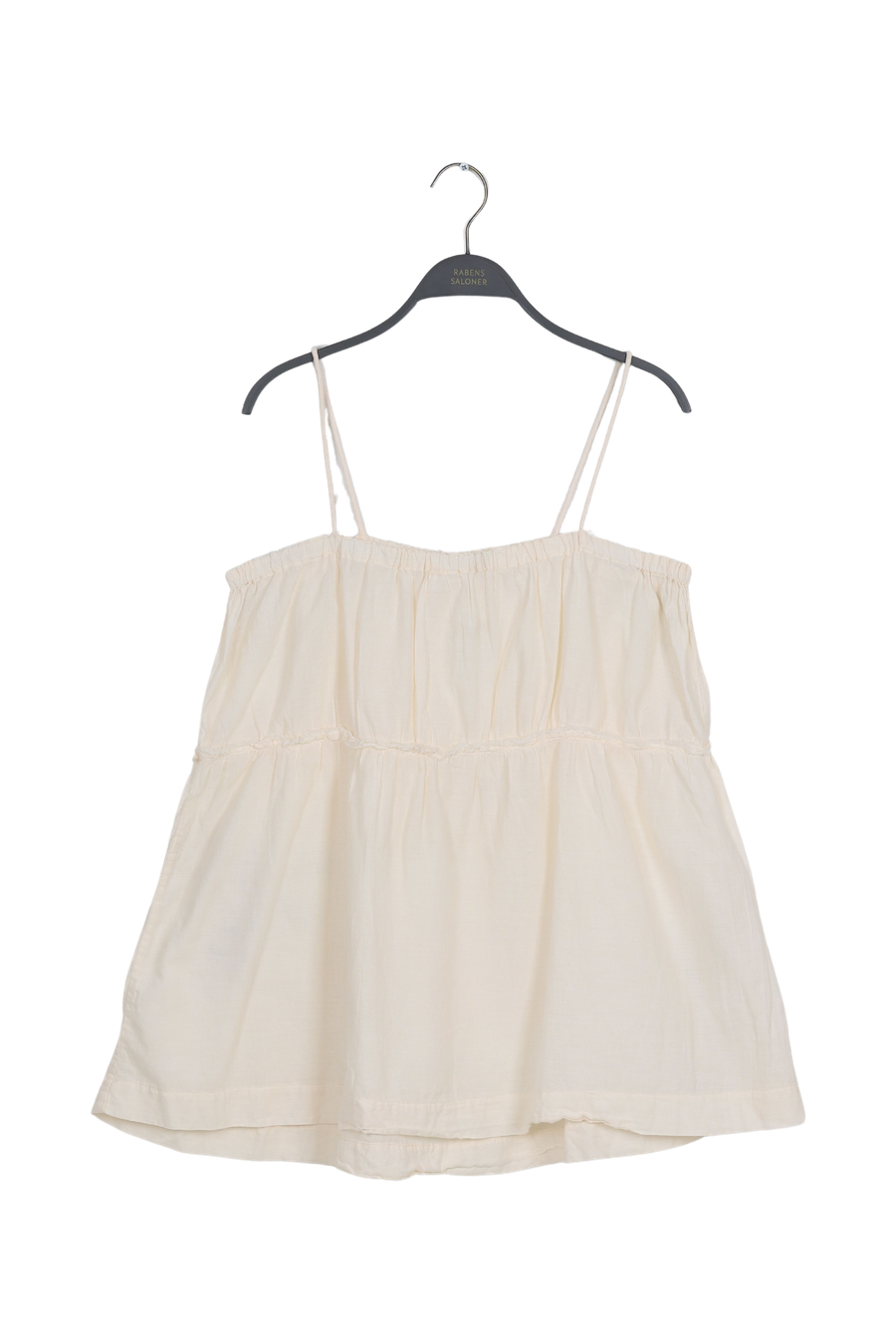 PreLoved Octavia - Cotton tiered top - L 1 - Rabens Saloner - DK