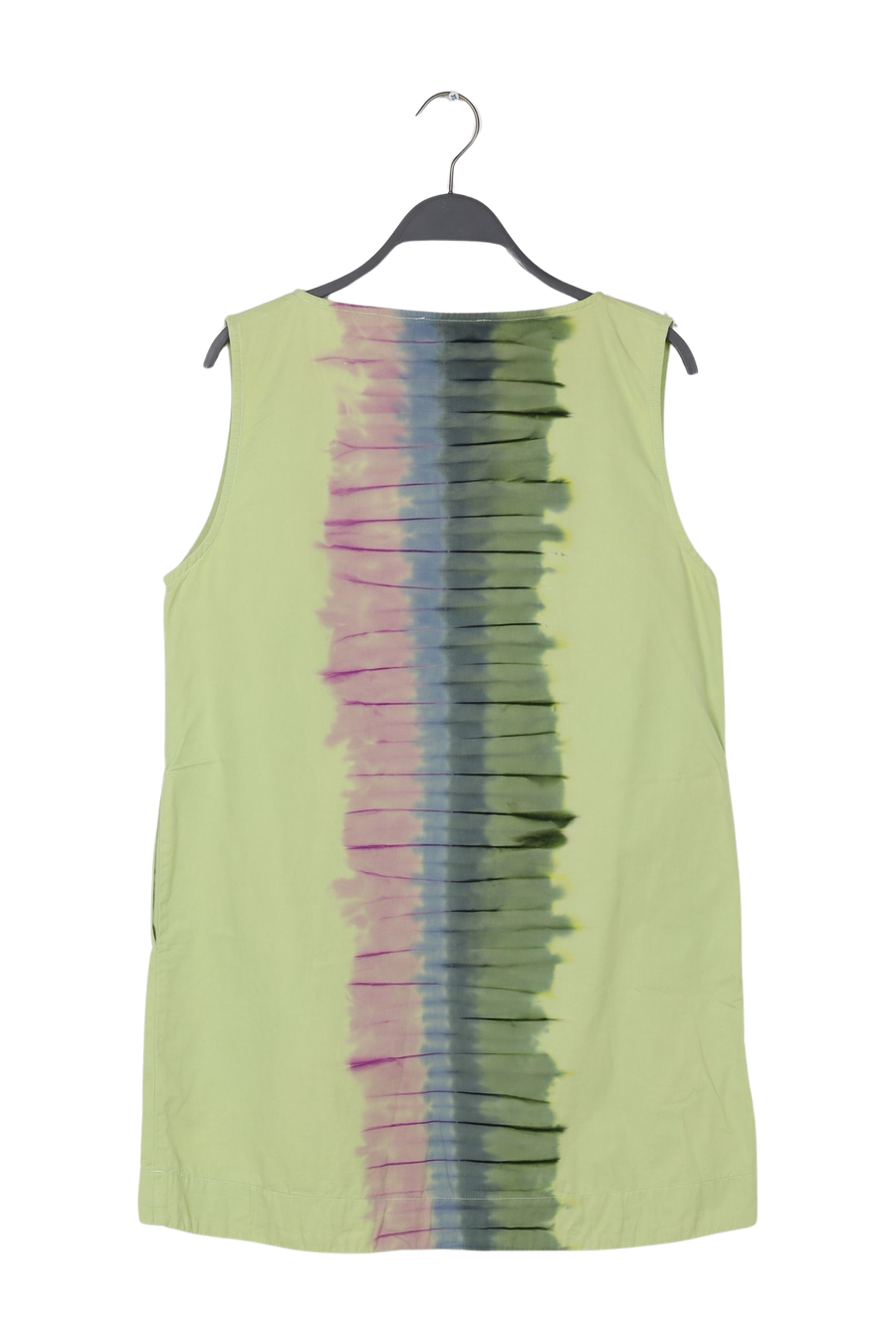 PreLoved Lupita - Macaw Aline short dress I Lime combo - L 2 - Rabens Saloner - DK