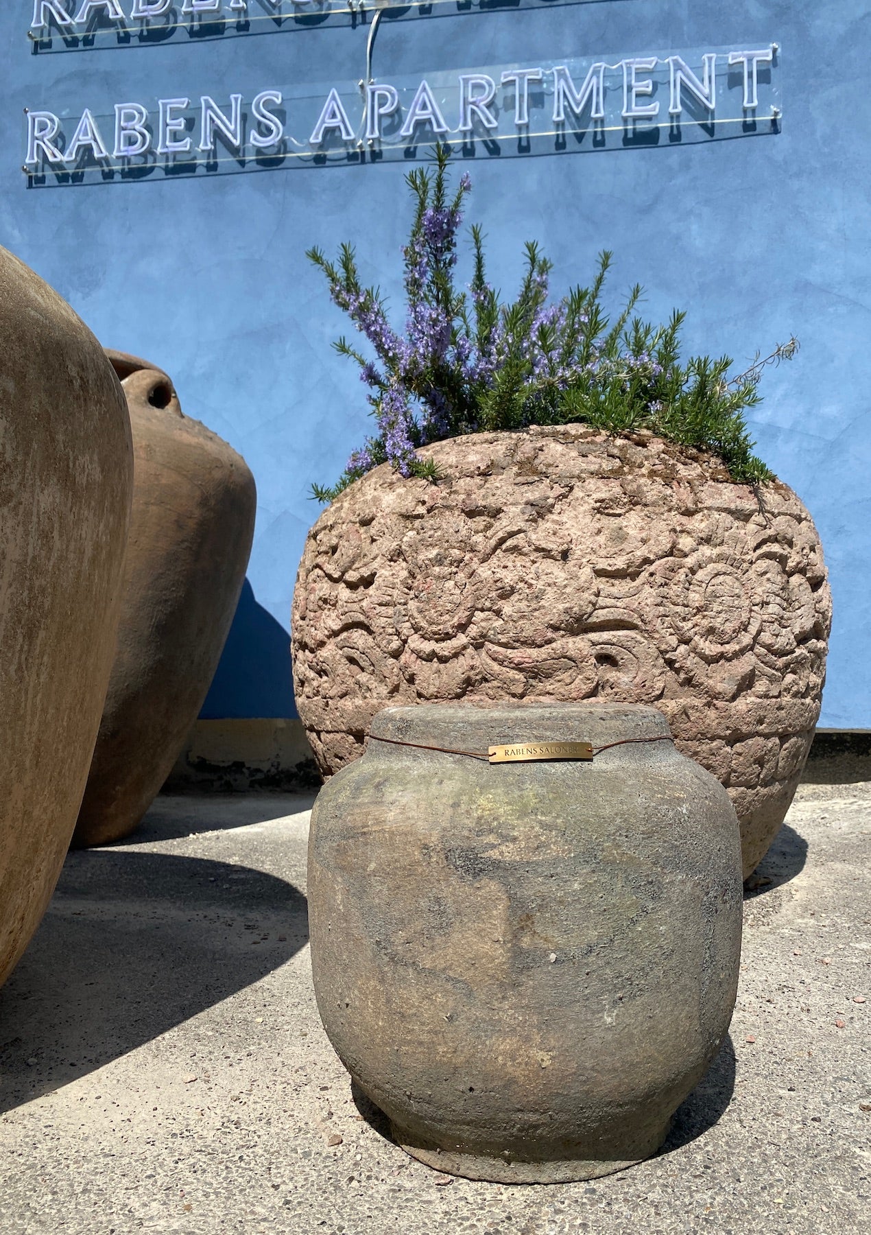 Berlin pot - Pot 25 cm I Dark Grey    2 - Rabens Saloner - DK