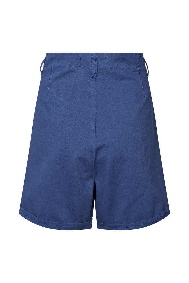 Halfa - Canvas light shorts I Workwear blue 4 - Rabens Saloner - DK