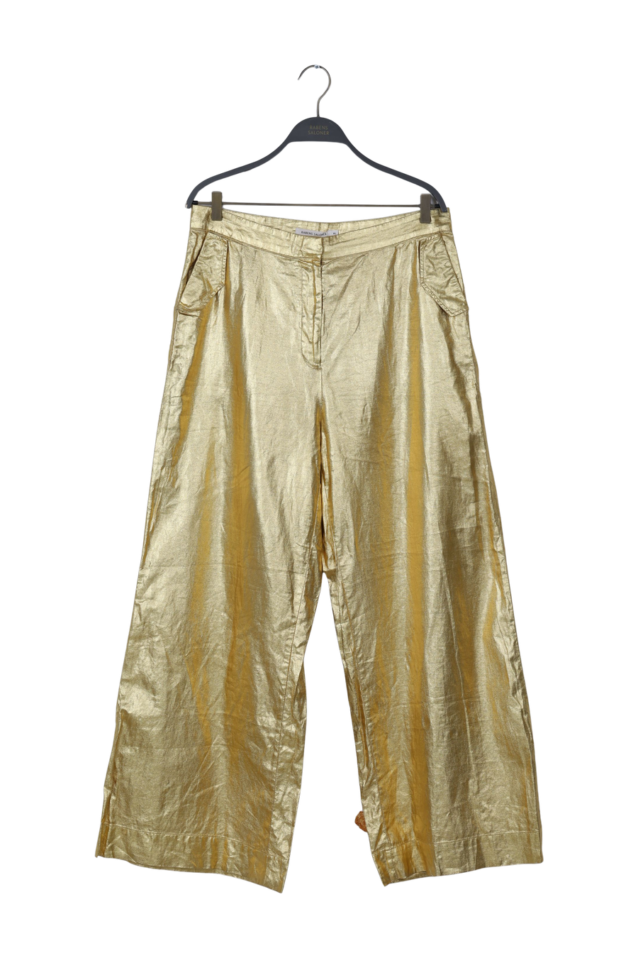 PreLoved Inja - Midas gold wide leg pant - XL