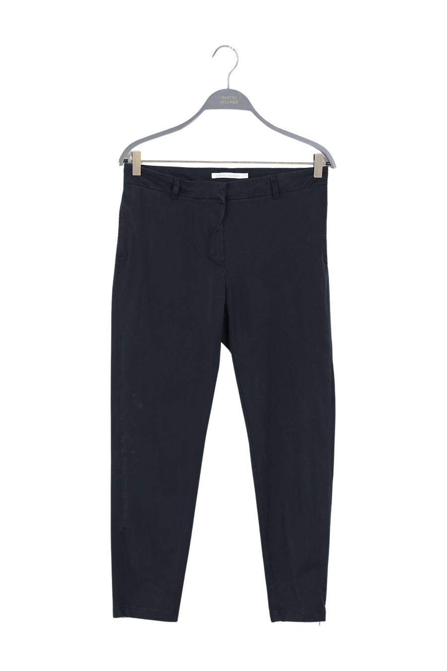 PreLoved Nina - Parchment relaxed fit pant - M BLACK M 1 - Rabens Saloner - DK