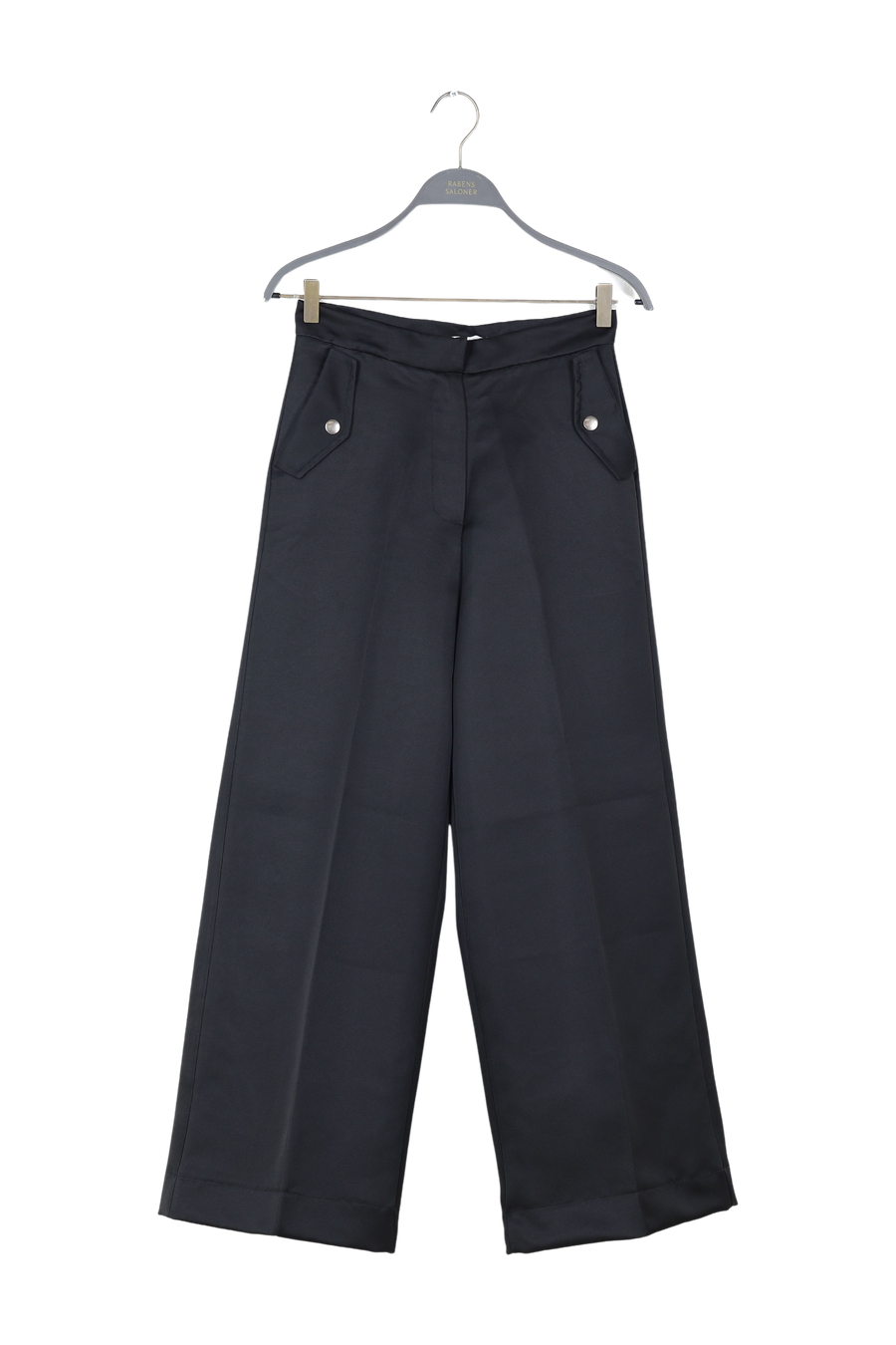 PreLoved Yarah - Duchess wide leg pant I Black - S