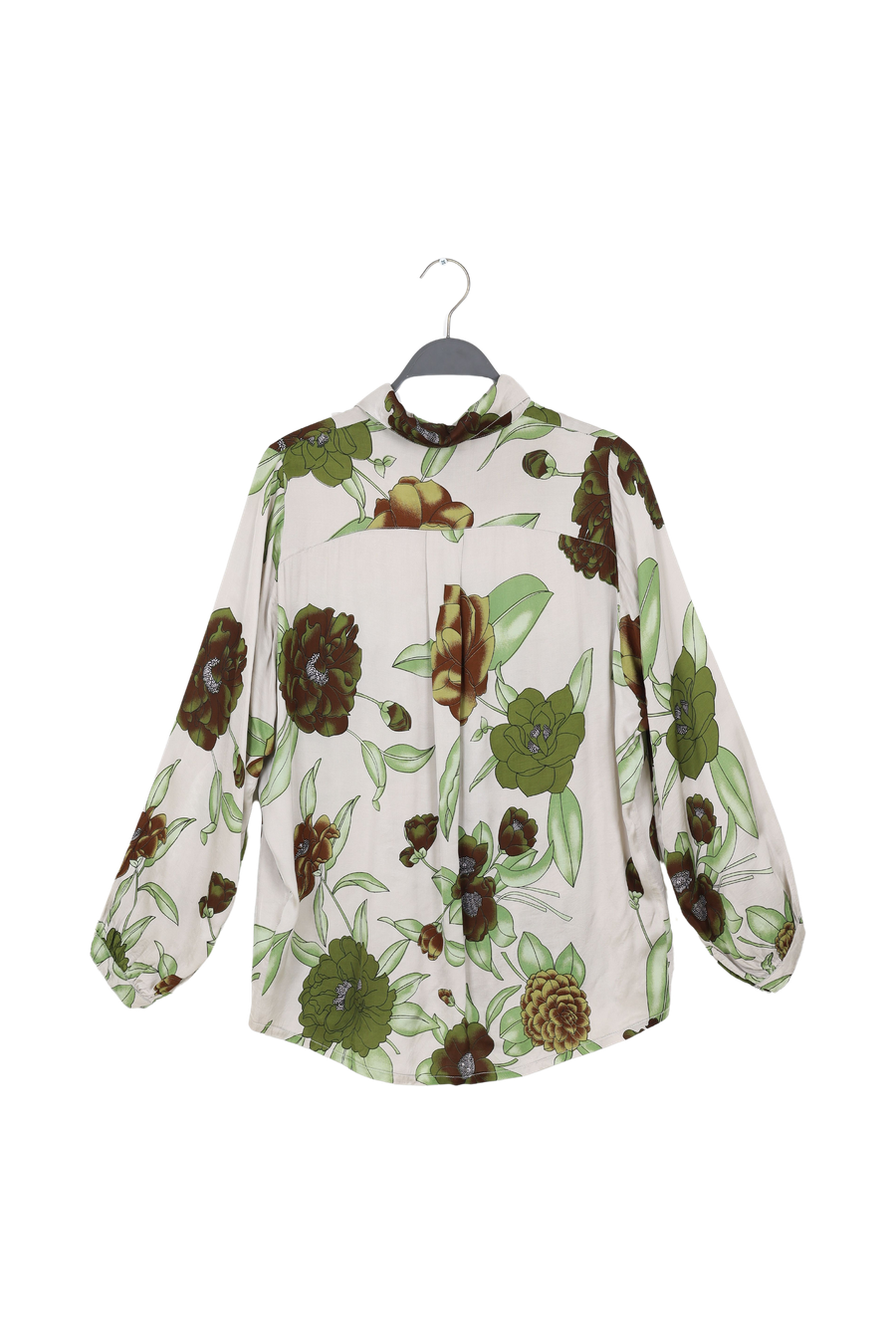 PreLoved Mega flower shirt - M 2 - Rabens Saloner - DK