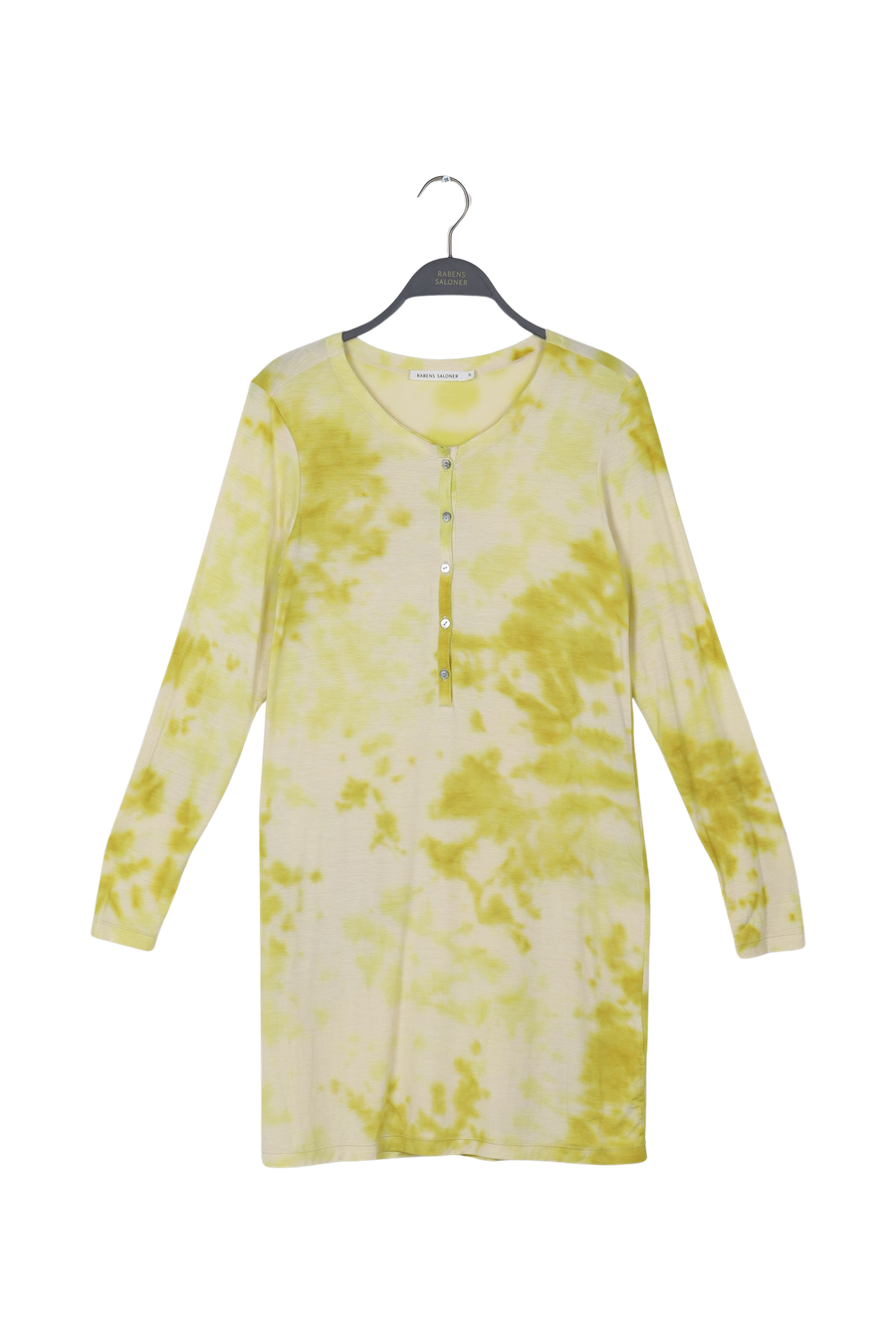 PreLoved Hue - Fusion jersey dress I Lemon combo - S Lemon combo S 1 - Rabens Saloner - DK