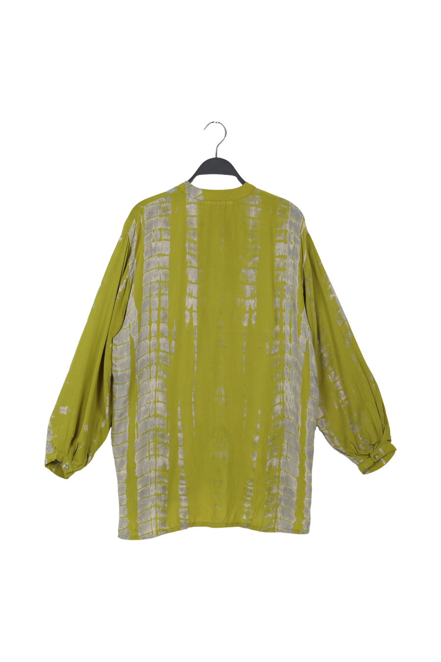 PreLoved Kamille - Bamboo shirt I Chartruese combo - S