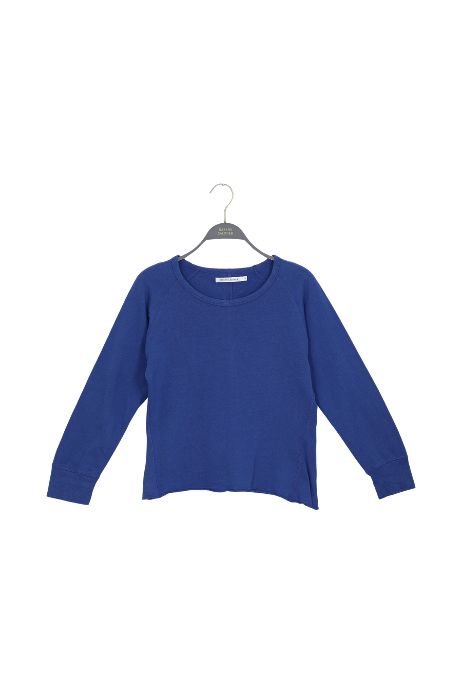 PreLoved Nemi - Light stretch long sleeve top I Workwear blue melange - S 1 - Rabens Saloner - DK