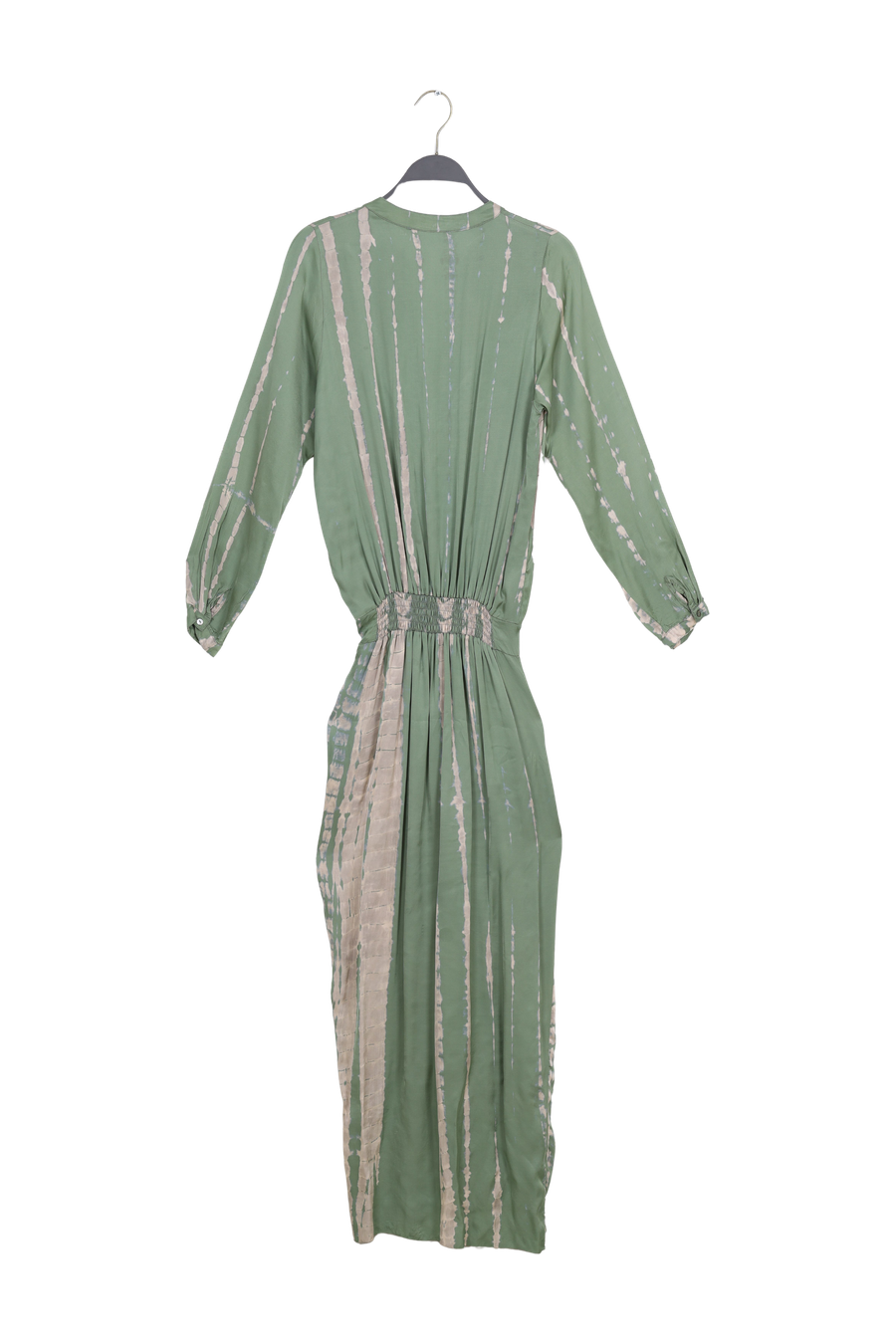 PreLoved Vera - Bamboo wrap over dress I Mist combo - M 2 - Rabens Saloner - DK