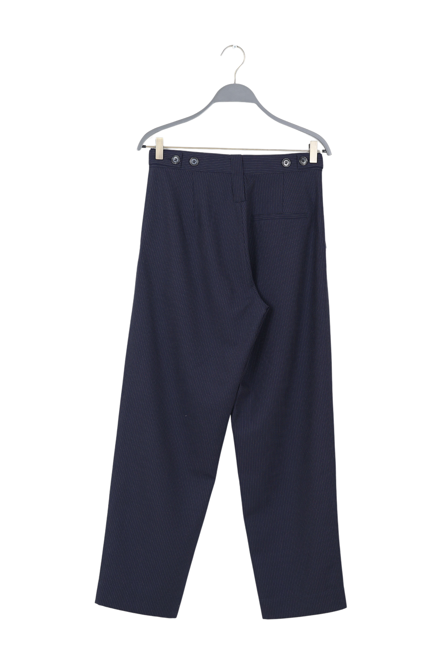 PreLoved Carly - Impeccable pant I Navy pinnstripe - S