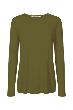 Jacka - Jersey long sleeve top I Army Army XS  1 - Rabens Saloner - DK