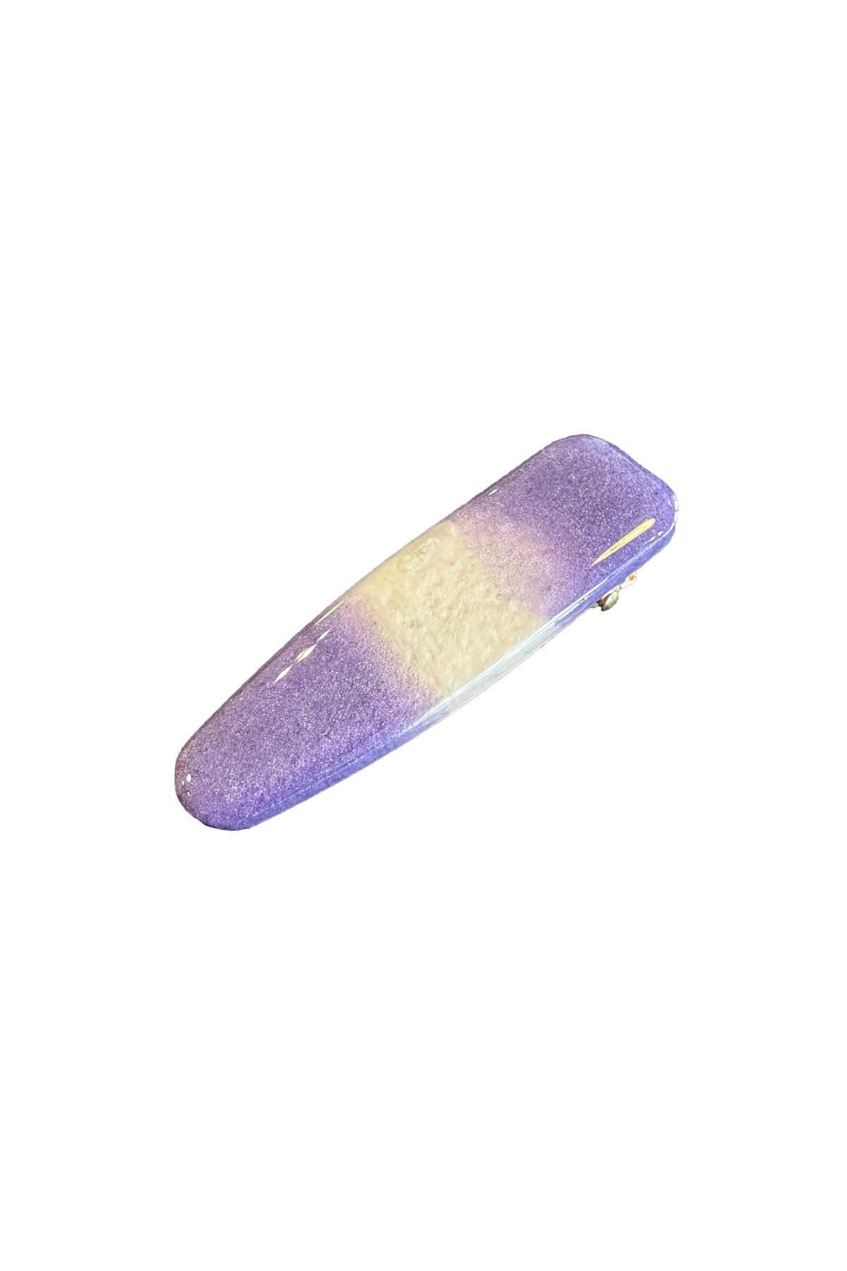 Hair Clip - Zia I Purple Stripe Purple Stripe O/S 1 - Rabens Saloner - DK