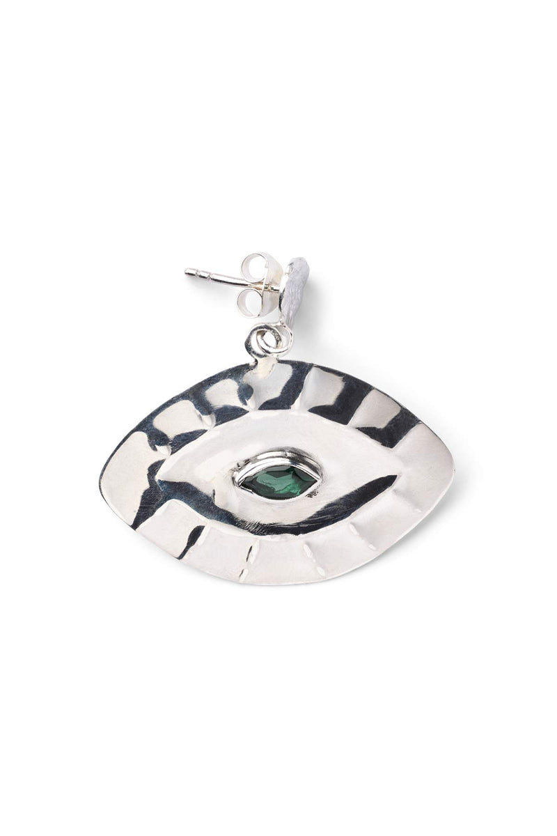 Giant Eye Earring - Nafsu I Silver 1 - Rabens Saloner - DK