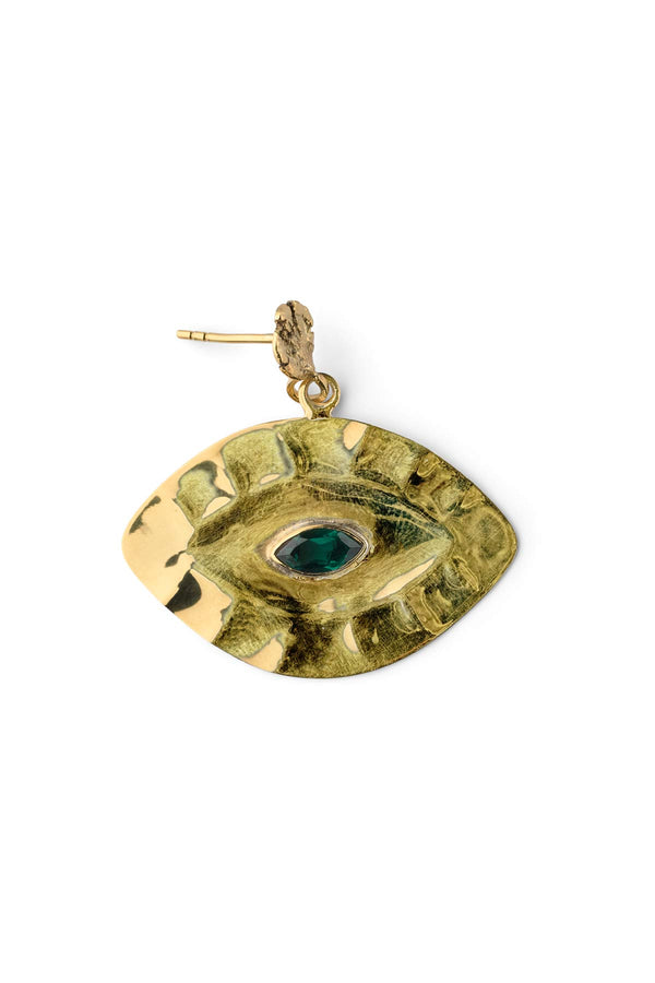 Giant Eye Earring - Nafsu I Gold 1 - Rabens Saloner - DK