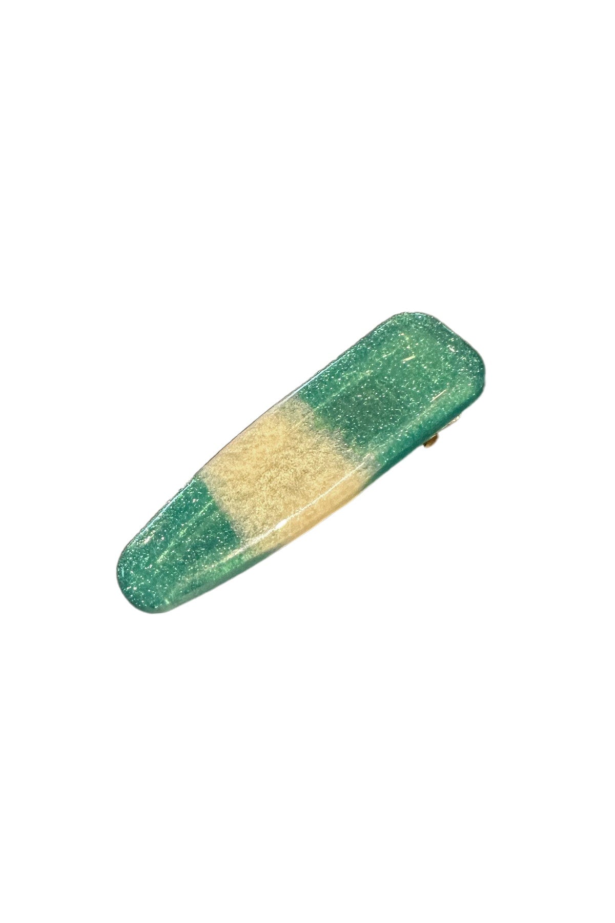 Hair Clip - Zia I Turquoise Stripe 1 - Rabens Saloner - DK