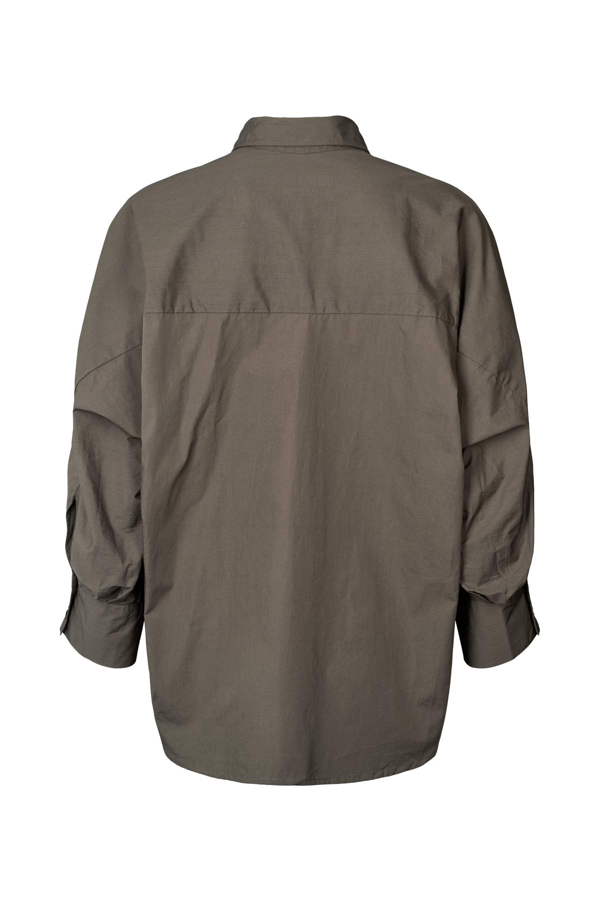 Chloe - Poplin full shirt I Pirate black 2 - Rabens Saloner - DK