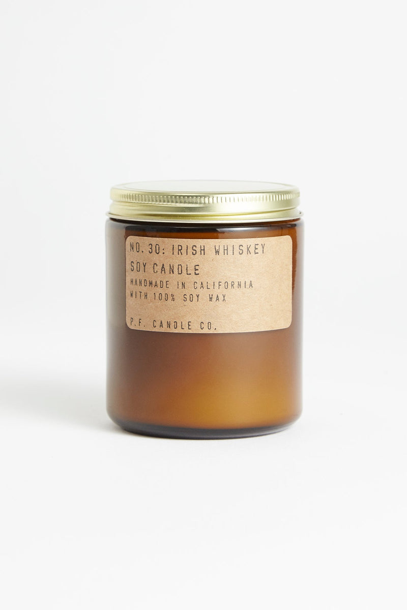 P.F. CANDLE CO. - NO. 30 IRISH WHISKEY - LARGE
