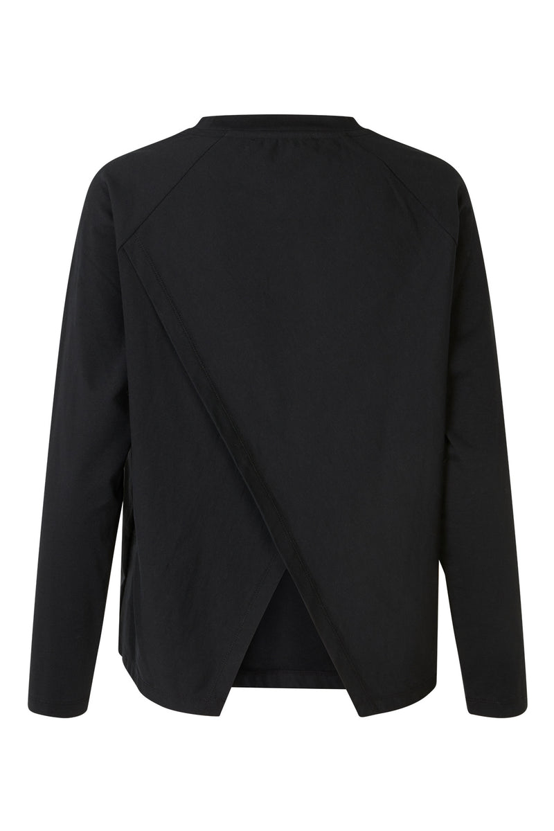 Urd - FOT jersey open back crop I Black    6 - Rabens Saloner - DK