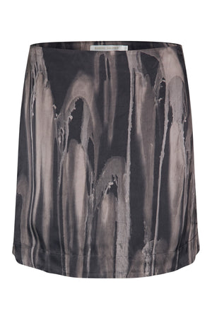 Azalea - Mottled short skirt I Grey combo Grey combo XS  5 - Rabens Saloner - DK
